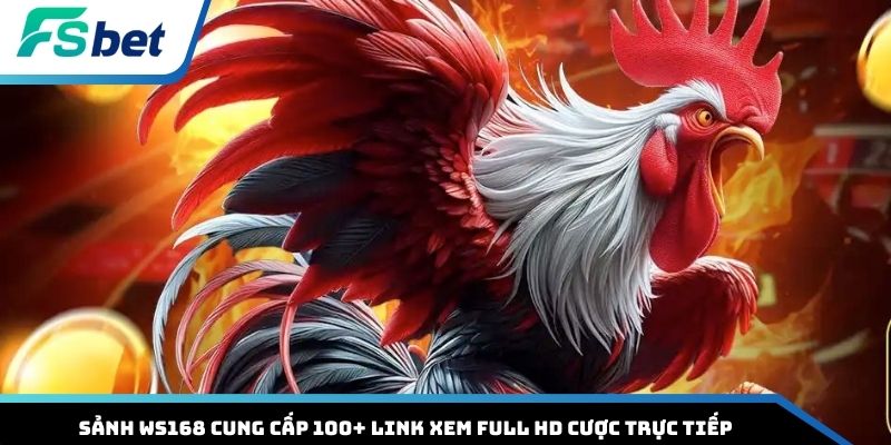 Sảnh WS168 cung cấp 100+ link xem full HD cược trực tiếp