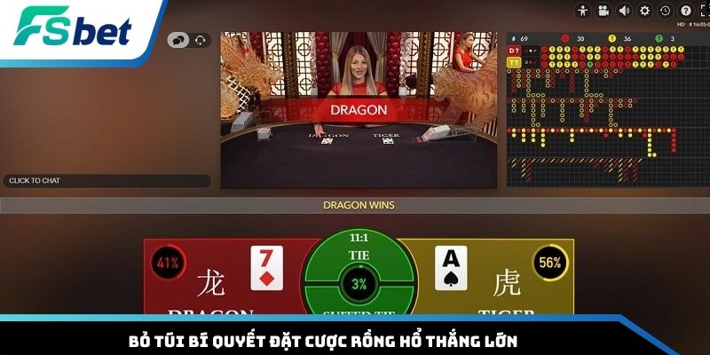 Bỏ túi bí quyết đặt cược Rồng Hổ thắng lớn